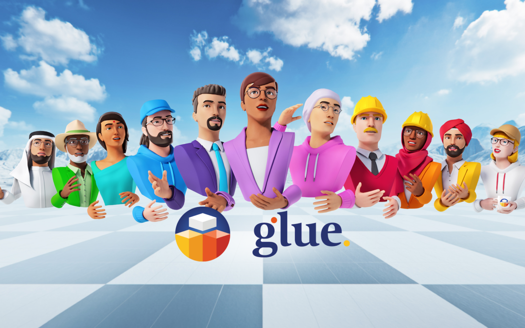 Be you in Glue: dress your avatar for work in our new range of clothing and headgear
