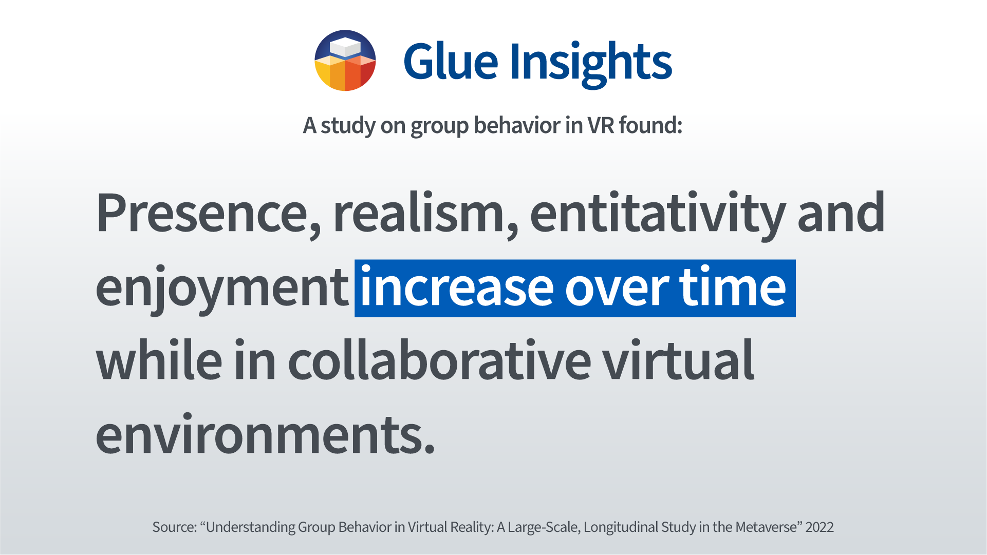 group behavior in VR
